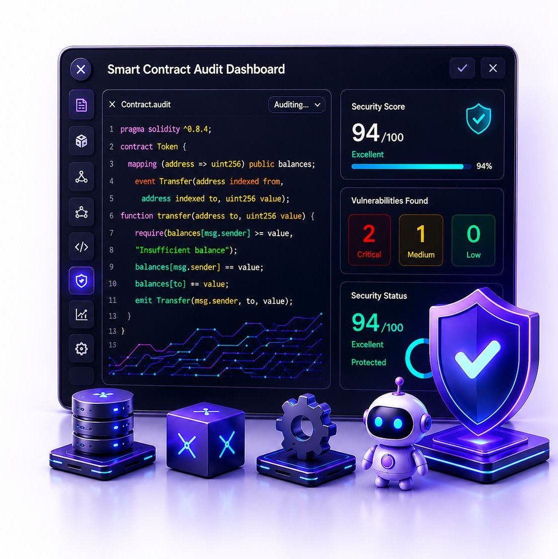 Smart Contract Audit illustration